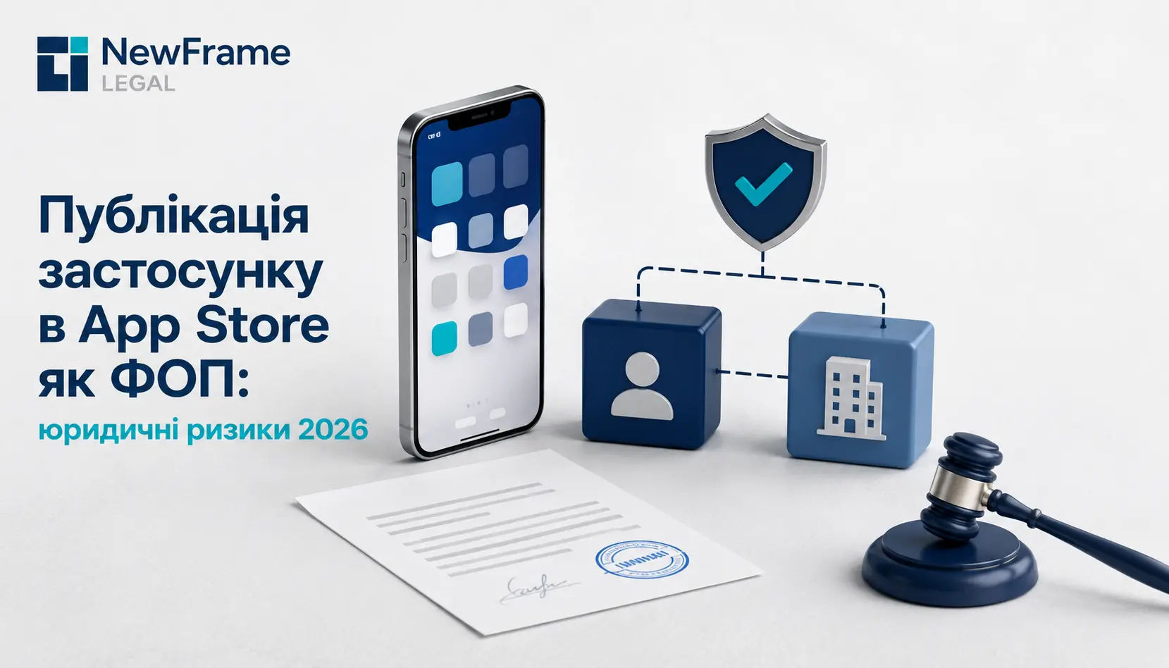 Публікація застосунку в App Store як ФОП: юридичні ризики 2026