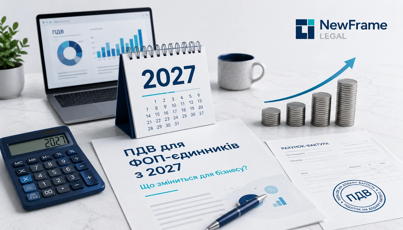 ПДВ для ФОП-єдинників з 2027: хто під реєстрацію і як готуватись